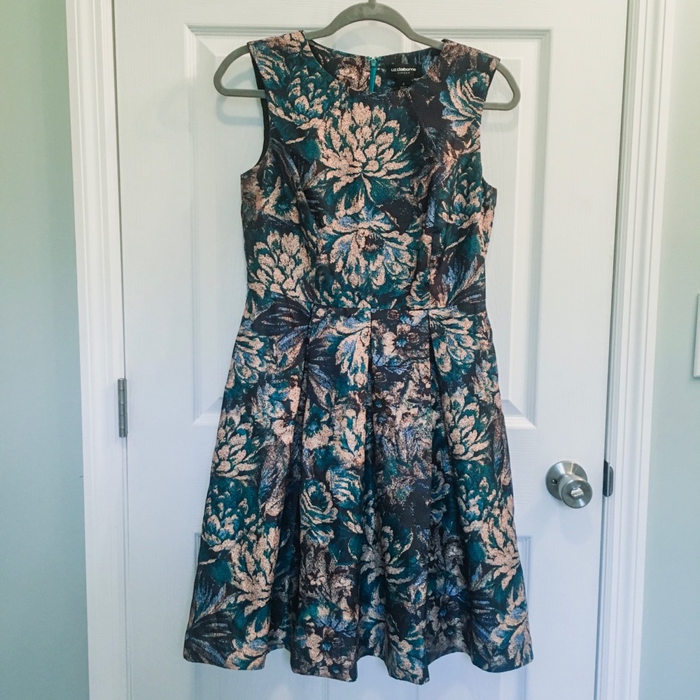 Liz Claiborne Floral Career Dress